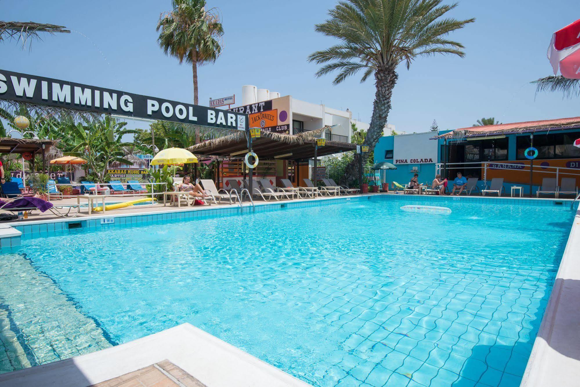 Kkaras Hotel 3 Star Ajía Nápa Eksteriør bilde